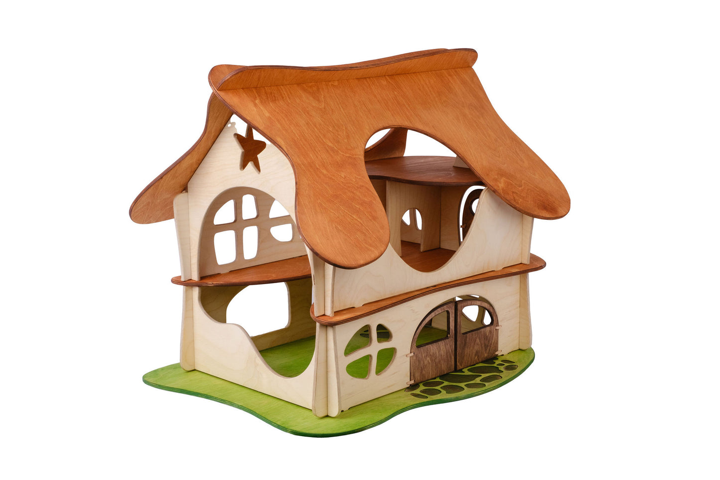 Large Wooden Dollhouse