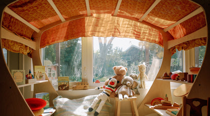 Waldorf-inspired open-ended play playstand for kids